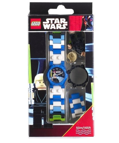 LEGO Kids' Star Wars Luke Skywalker Watch Lets The Force Be With You