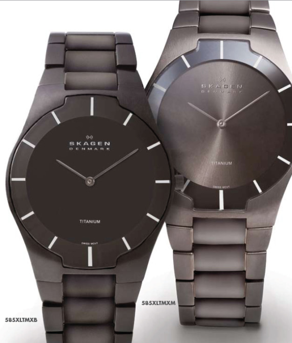 burberry titanium watch