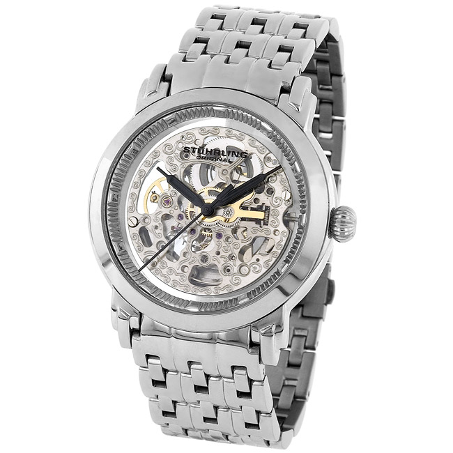 burberry skeleton watch